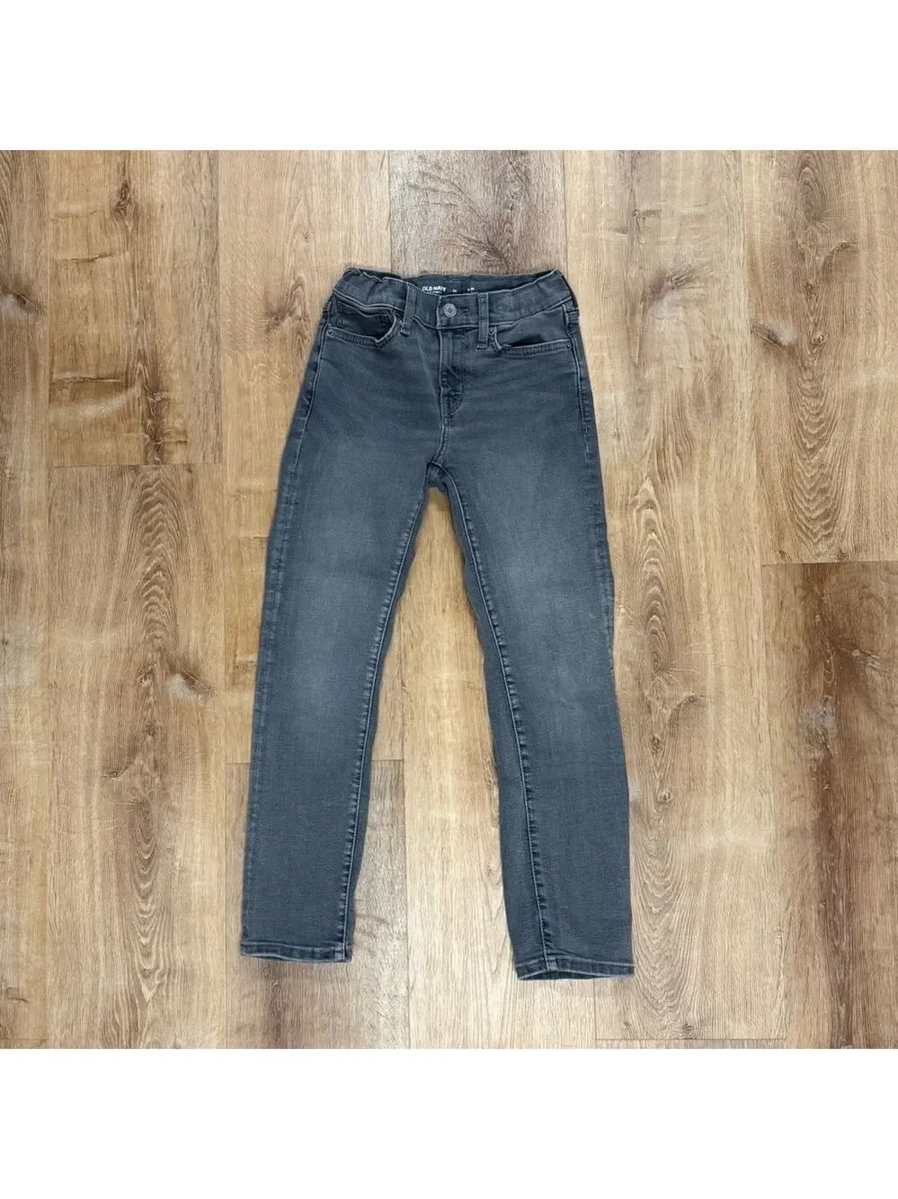 Old Navy Slim 360° Stretch Jeans for Boys in Gray Size 10 New Without Tags